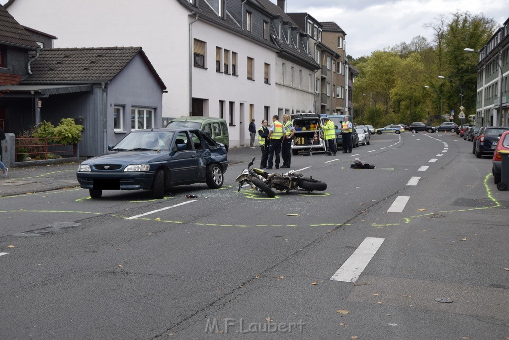 VU Krad PKW Koeln Duennwald Berlinerstr P082.JPG - Miklos Laubert